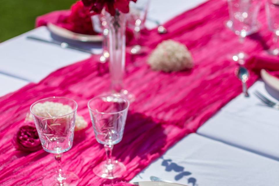 Mariage fushia