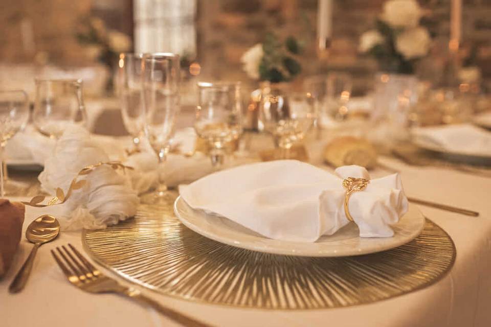 Table dorée