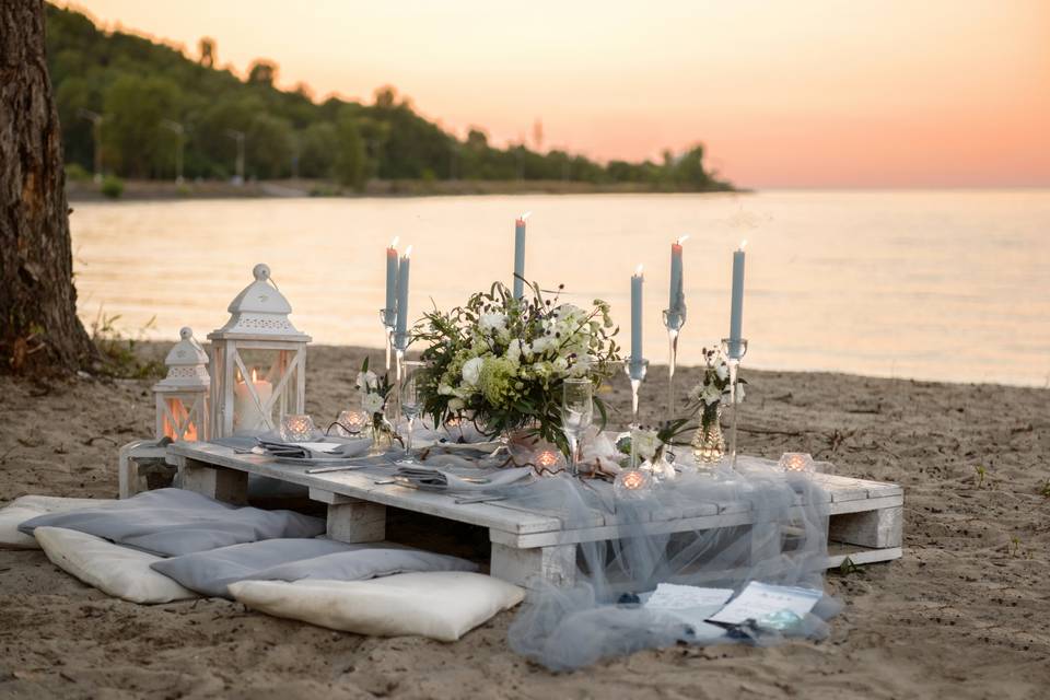 Une cérémonie sur la plage ?