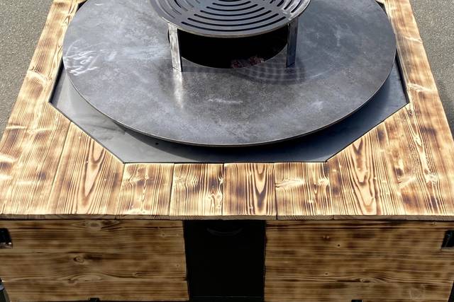 Brasero plancha design et robu