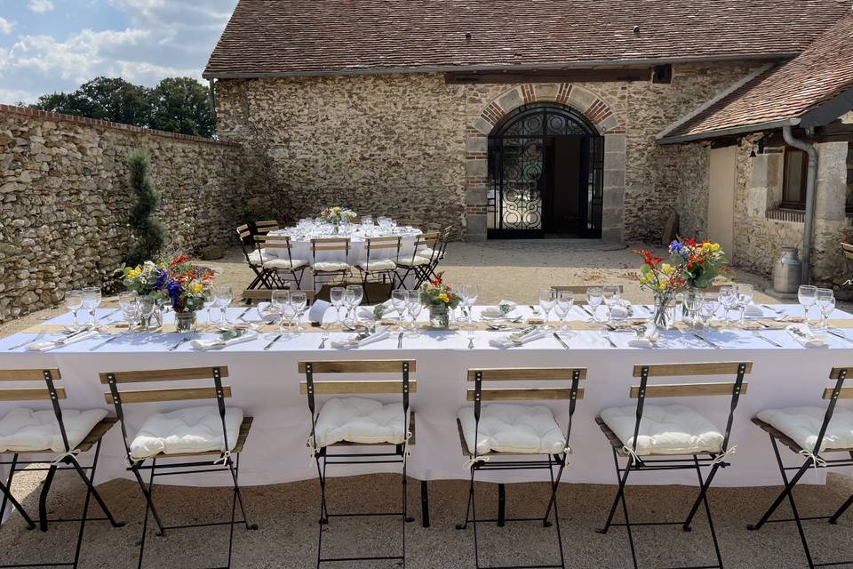 Décoration tables invités