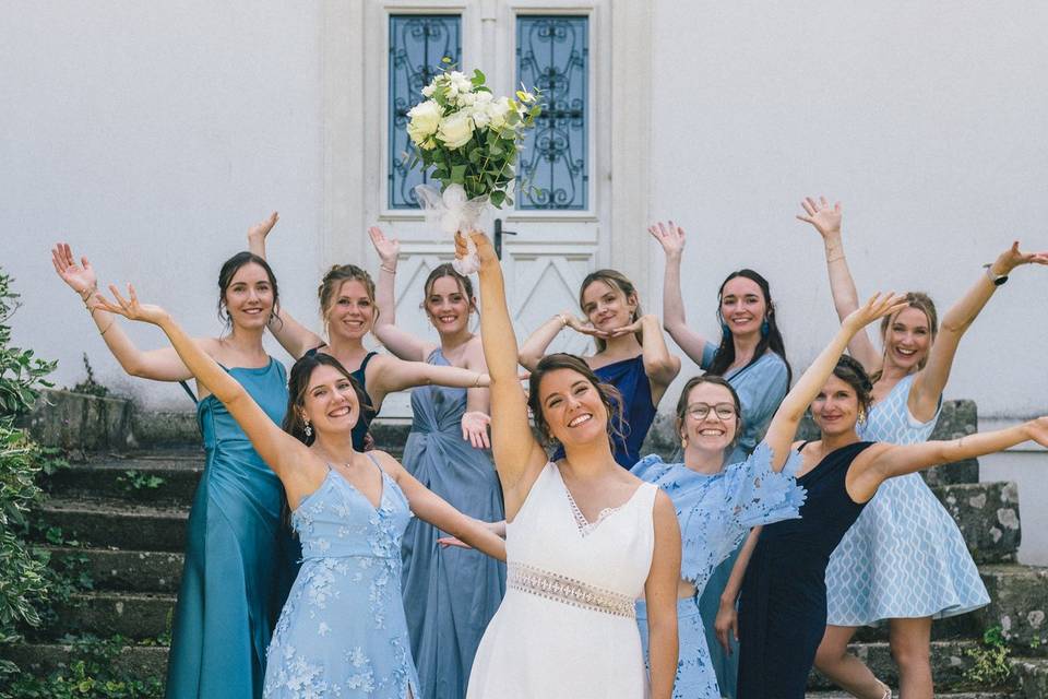 Mariées et ses amies