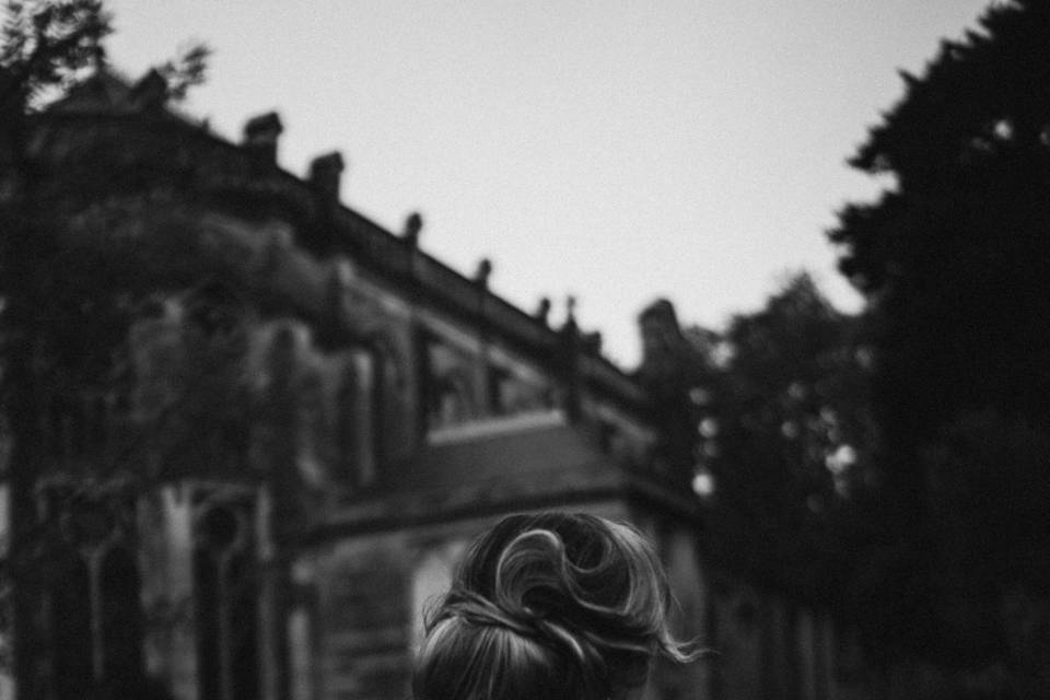 Chignon mariée