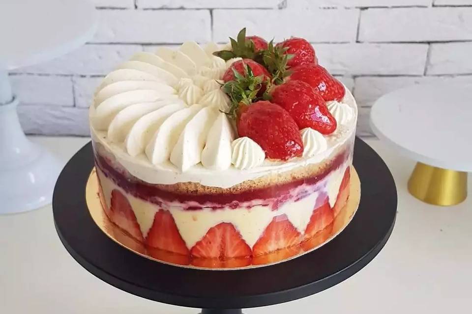 Gâteau aux fraises