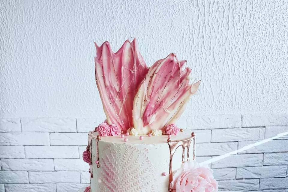 Gâteau rose