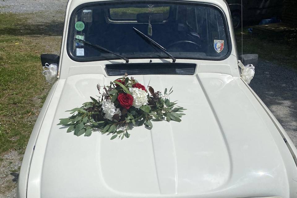 Voiture de la mariée