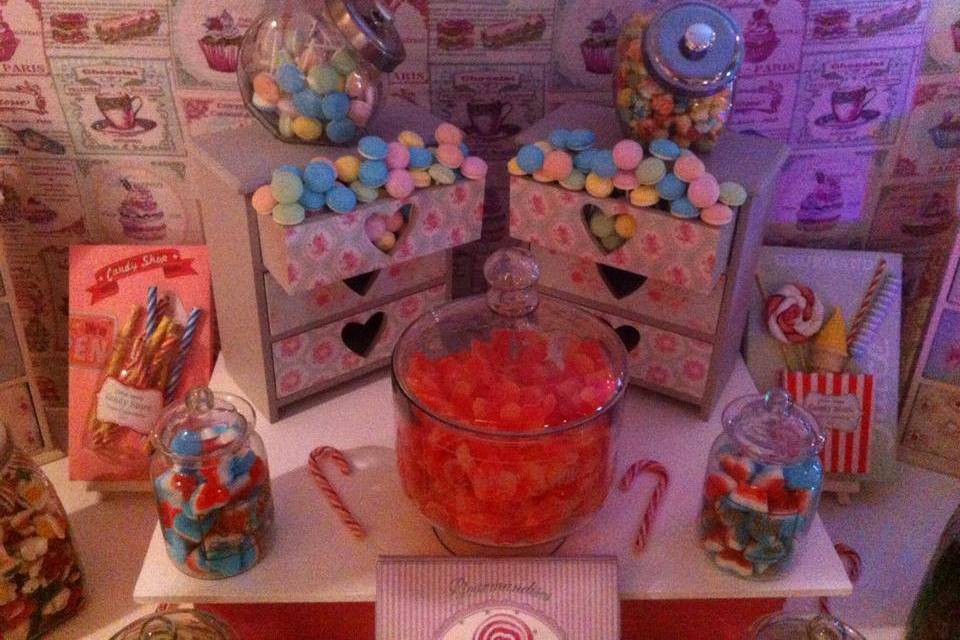 Candybar, Bar à bonbons