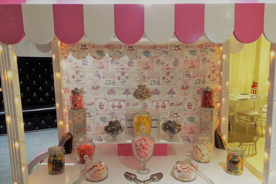 Candybar, bar à bonbons