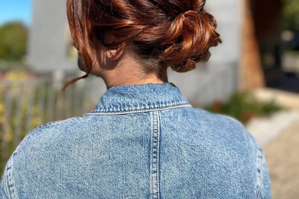 Coiffure de soirée
