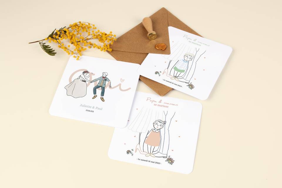 Collection mariage dessin