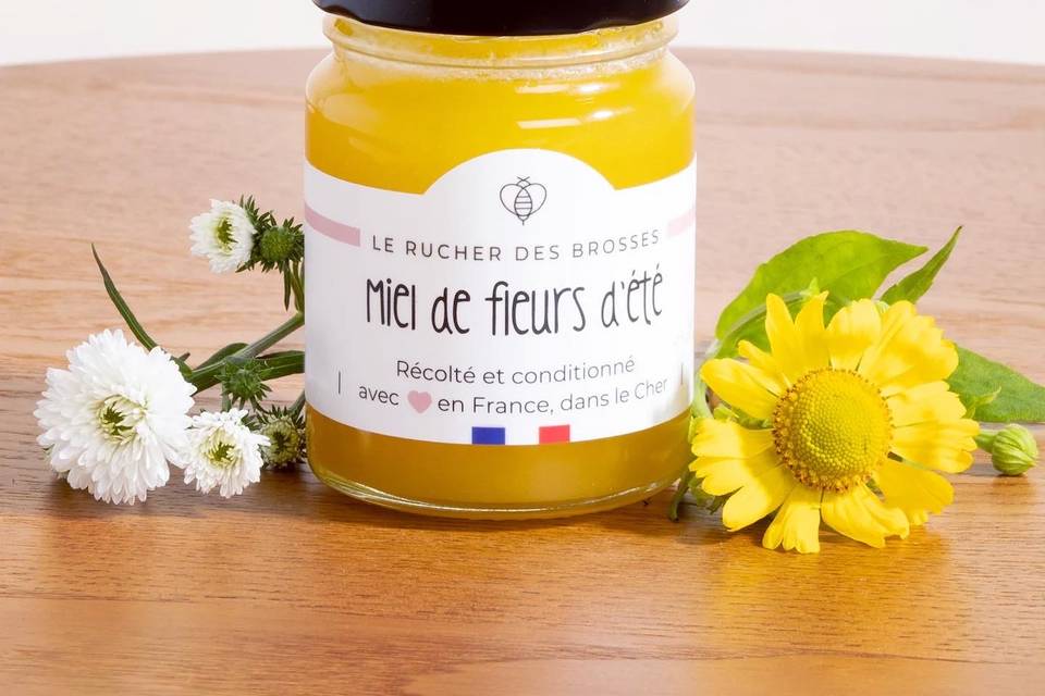 Pot de 125g de fleurs d'été