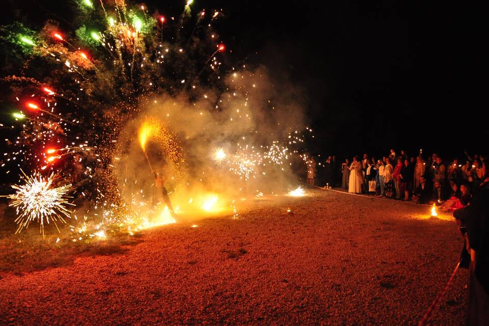 Un spectacle de feu