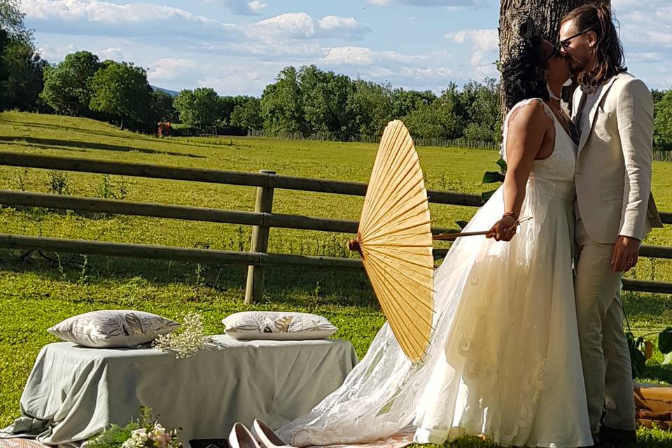 Thème : mariage champêtre