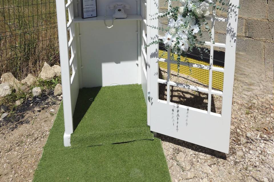 Cabine et livre d'or audio