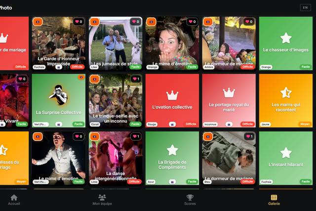 Screenshot de l'application