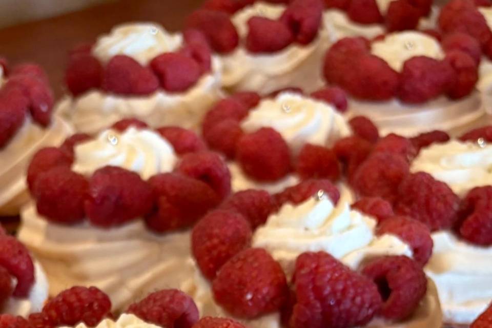 Pavlova framboise passion