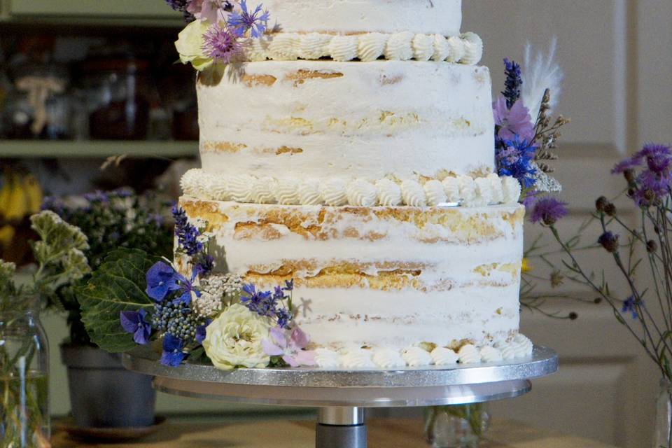 Nude cake à étages