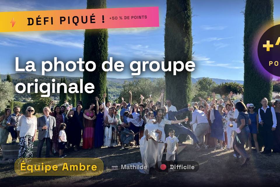 La photo de groupe originale