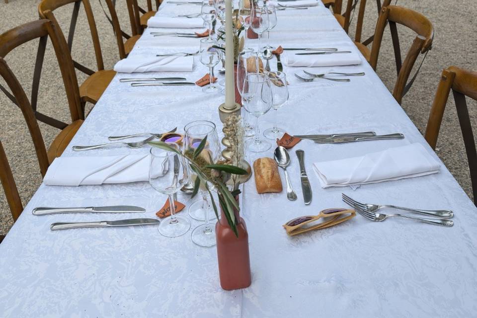 Mise de table