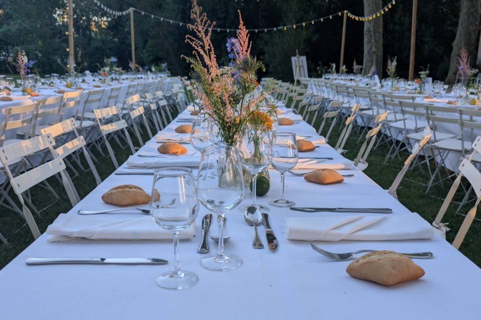 Mise de table