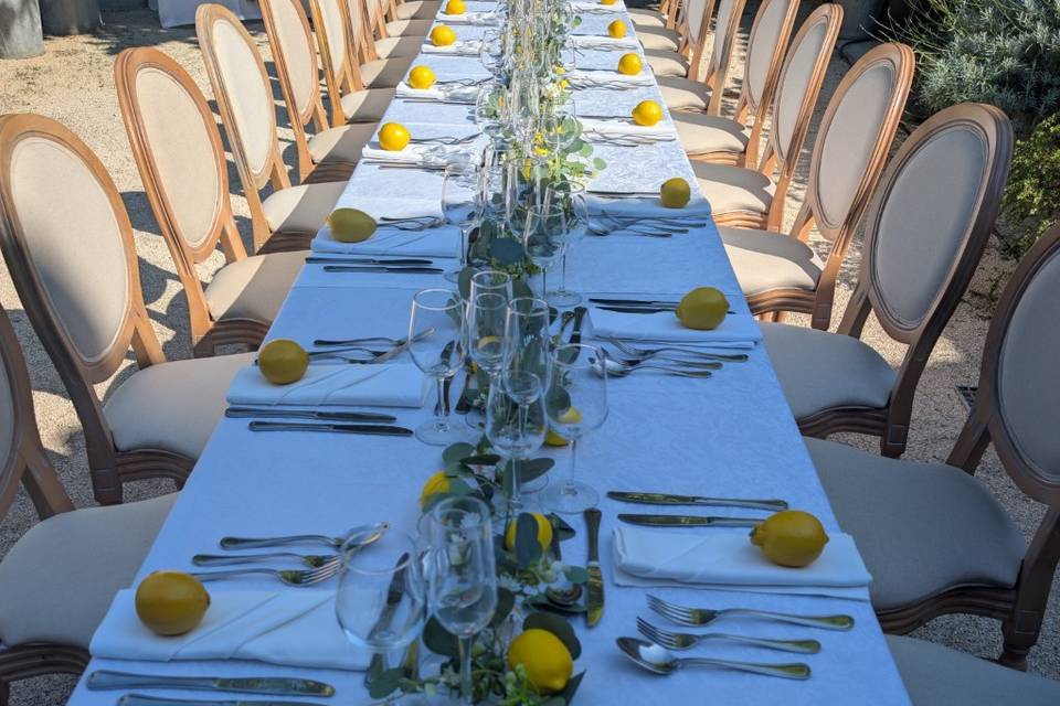 Mise de table