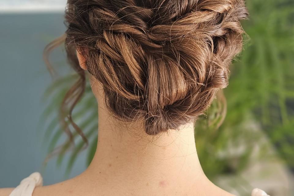 Chignon bohème
