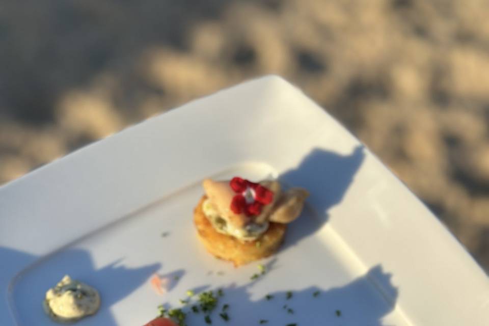 Assiette d’amuses bouche