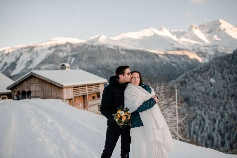 Mariage intime, urbain, bohème