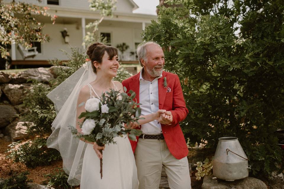 Mariage intime, urbain, bohème