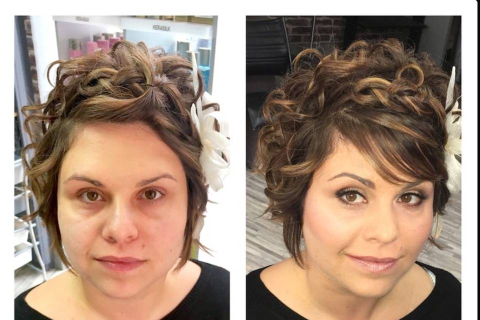 Mise en beauté mariée