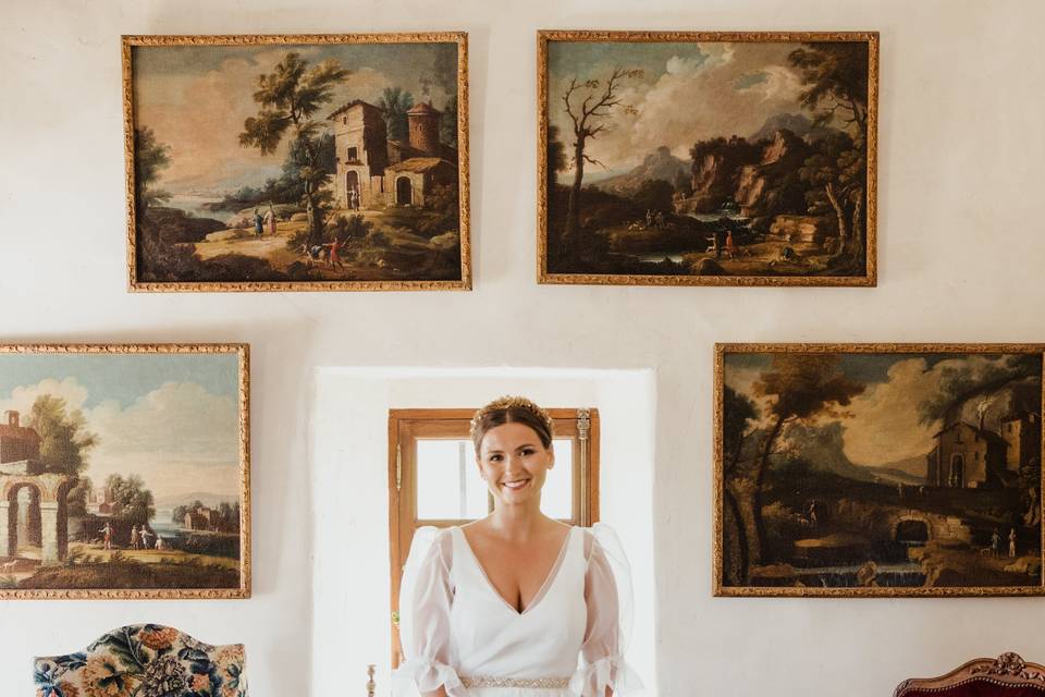 Portait d'une mariée