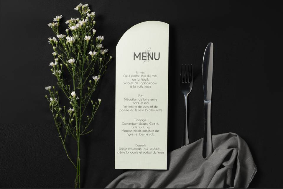 Menu.