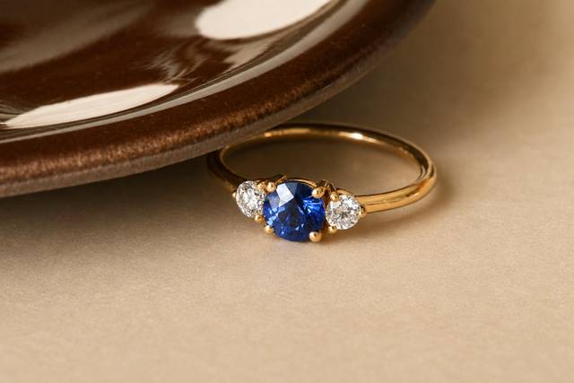 Carmen saphir bleu