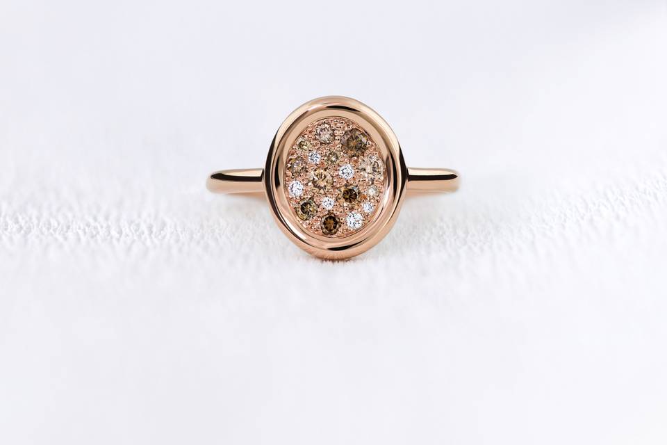 SOLUNA S diamants bruns