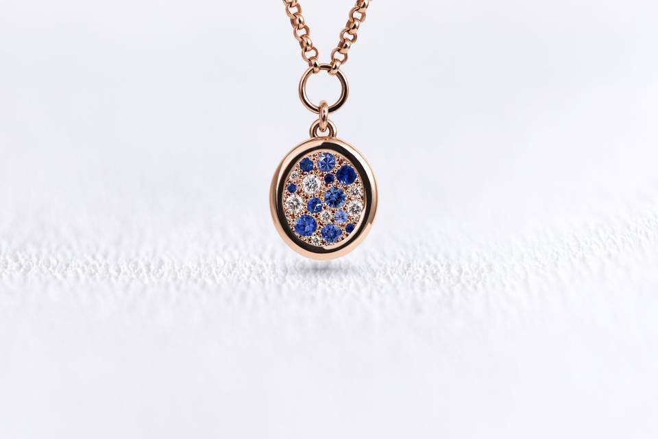 SOLUNA S saphirs bleus