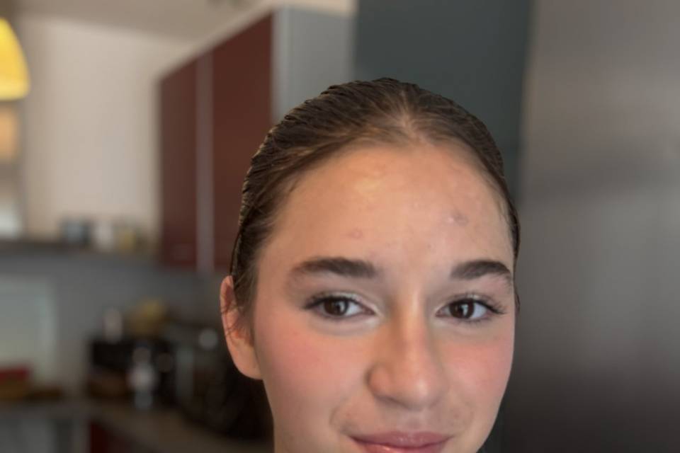 Maquillage invité 13 ans