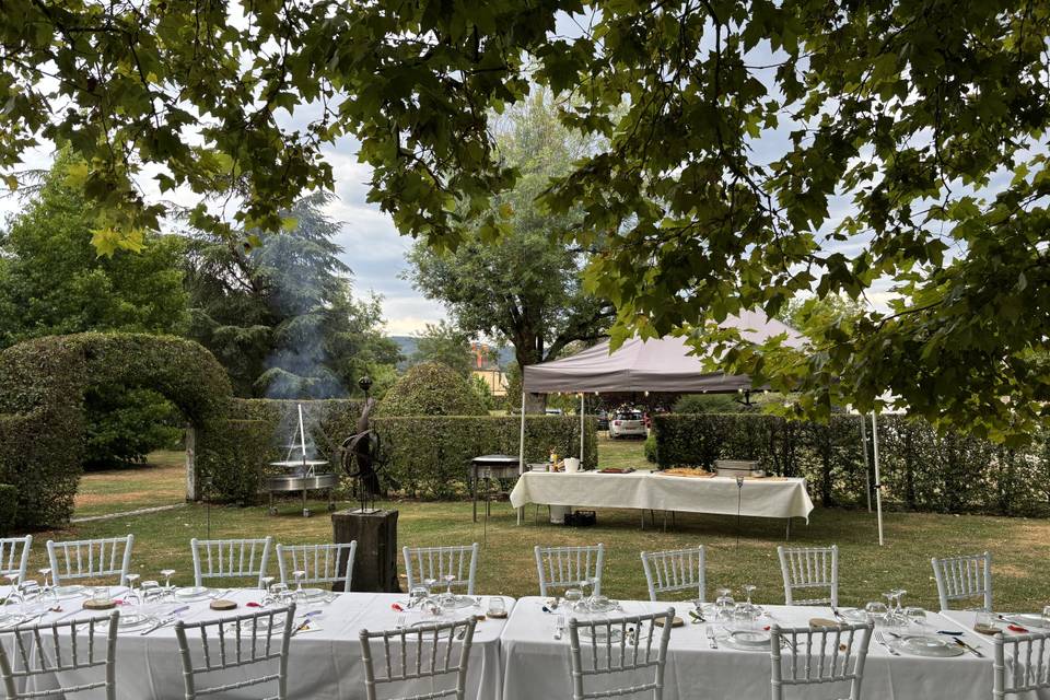 Dîner BBQ géant