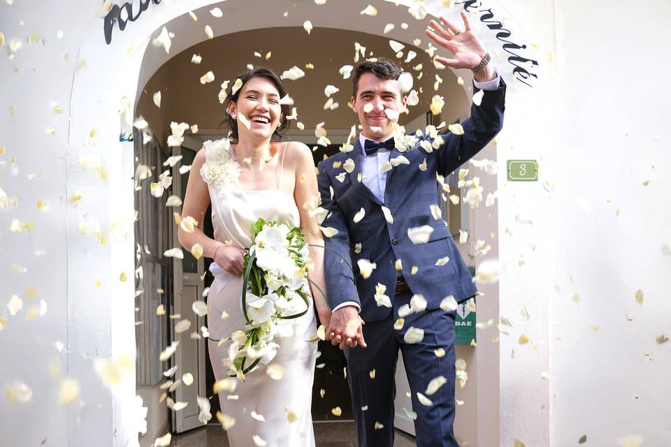 Just married