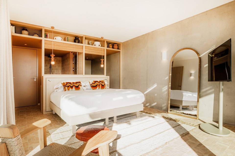 Chambre jardin Méditerranée
