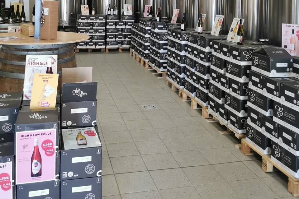 Dégustation offerte au domaine