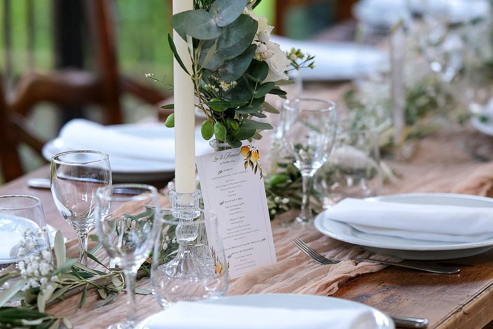 Diner, Domaine du Riodam