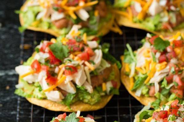 Tostadas fraîches & colorées
