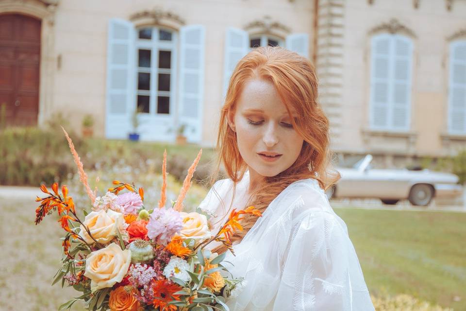 Flower and dress