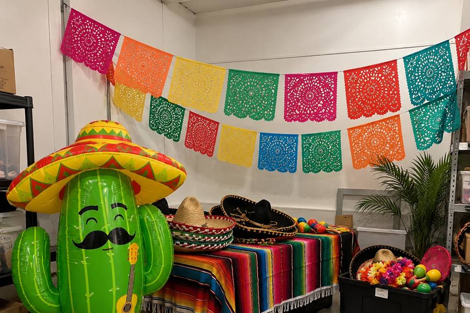 Décor fiesta mexicaine