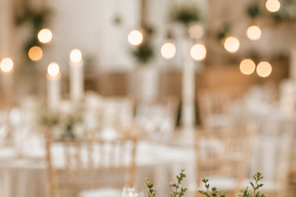 Idée table de réception