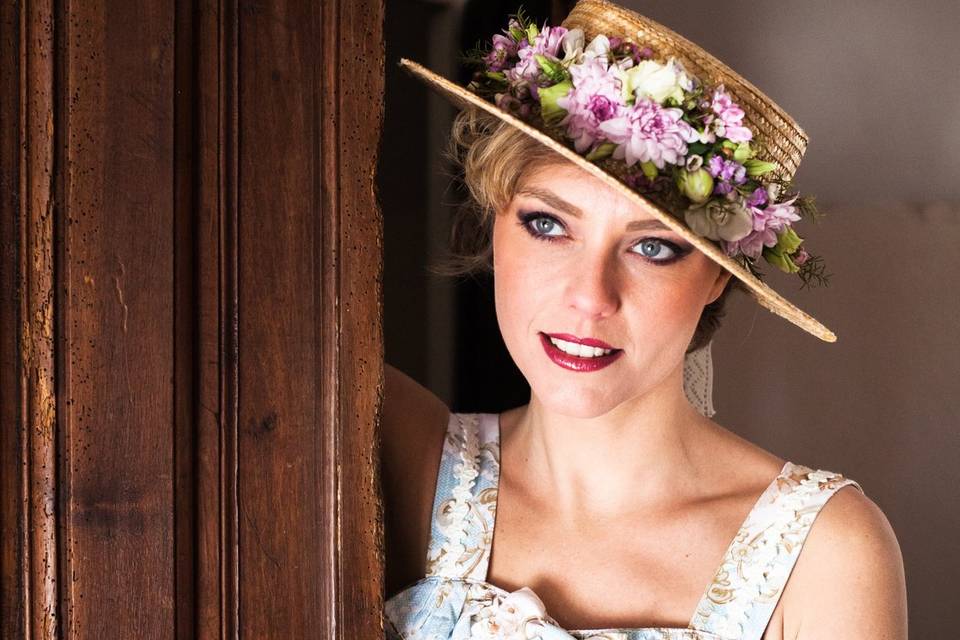 Auré'Lys Chapeau fleuri