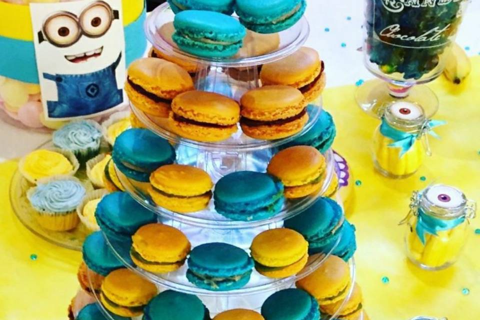 Macaron d'anniversaire