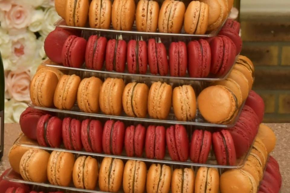 Pyramide de macarons