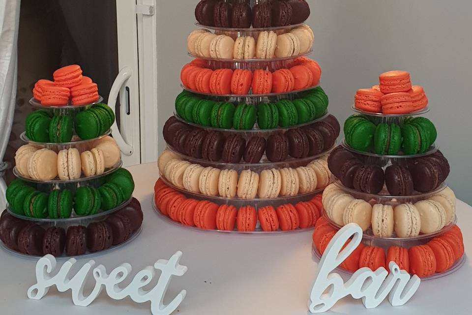 Macaron thème jungle