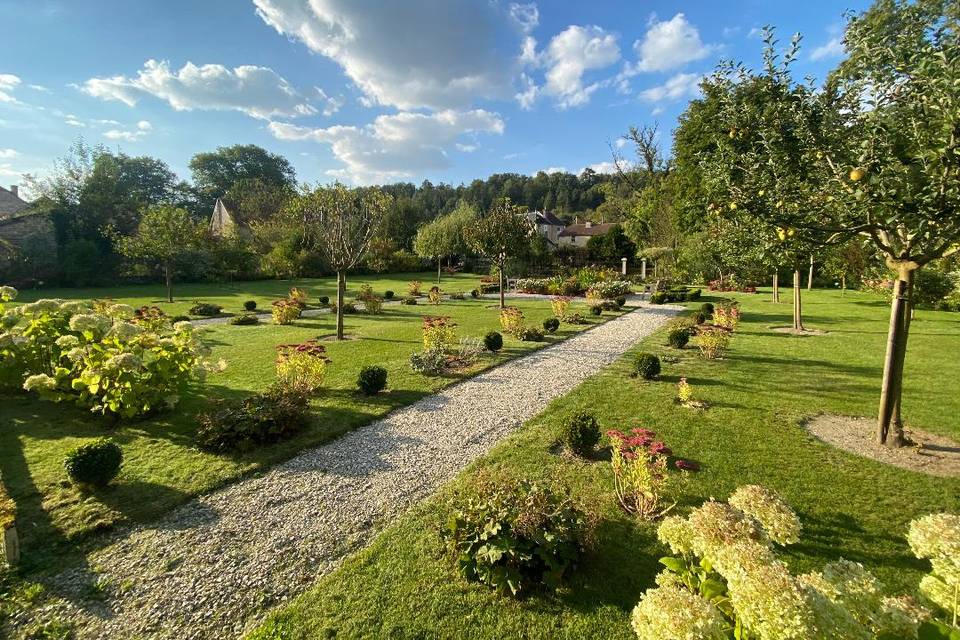 Jardins arrière